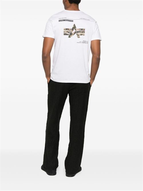 t-shirt uomo mezza manica Alpha Industries | F25850409